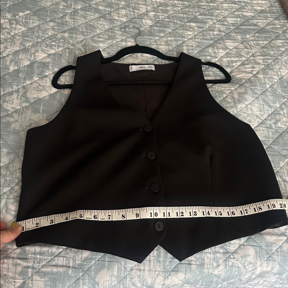 Mango  Suit waistcoat with buttons - Picture 9 of 9
